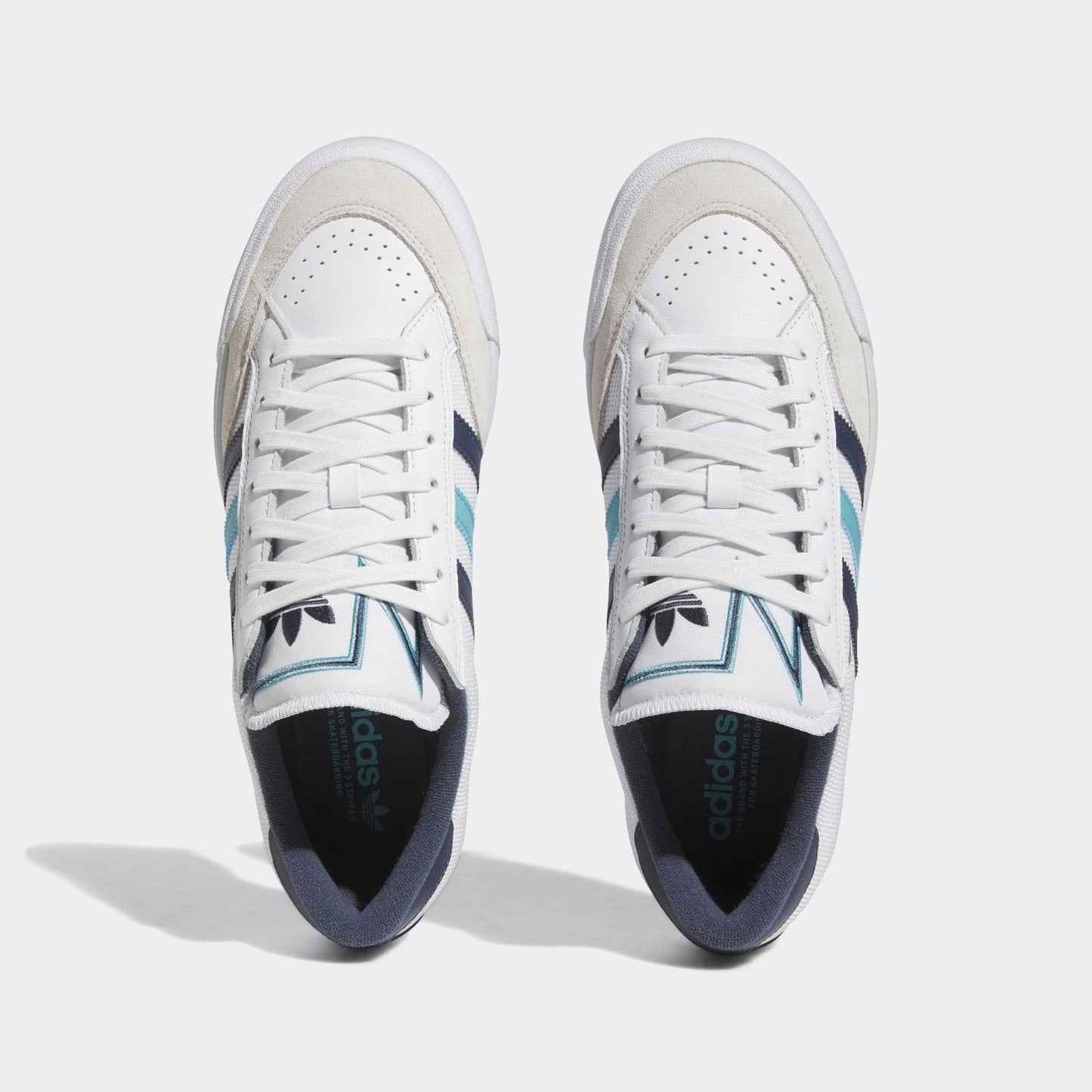 ADIDAS SKATEBOARDING SHOE ADIDAS Adidas Nora - White Blue Shadow Navy