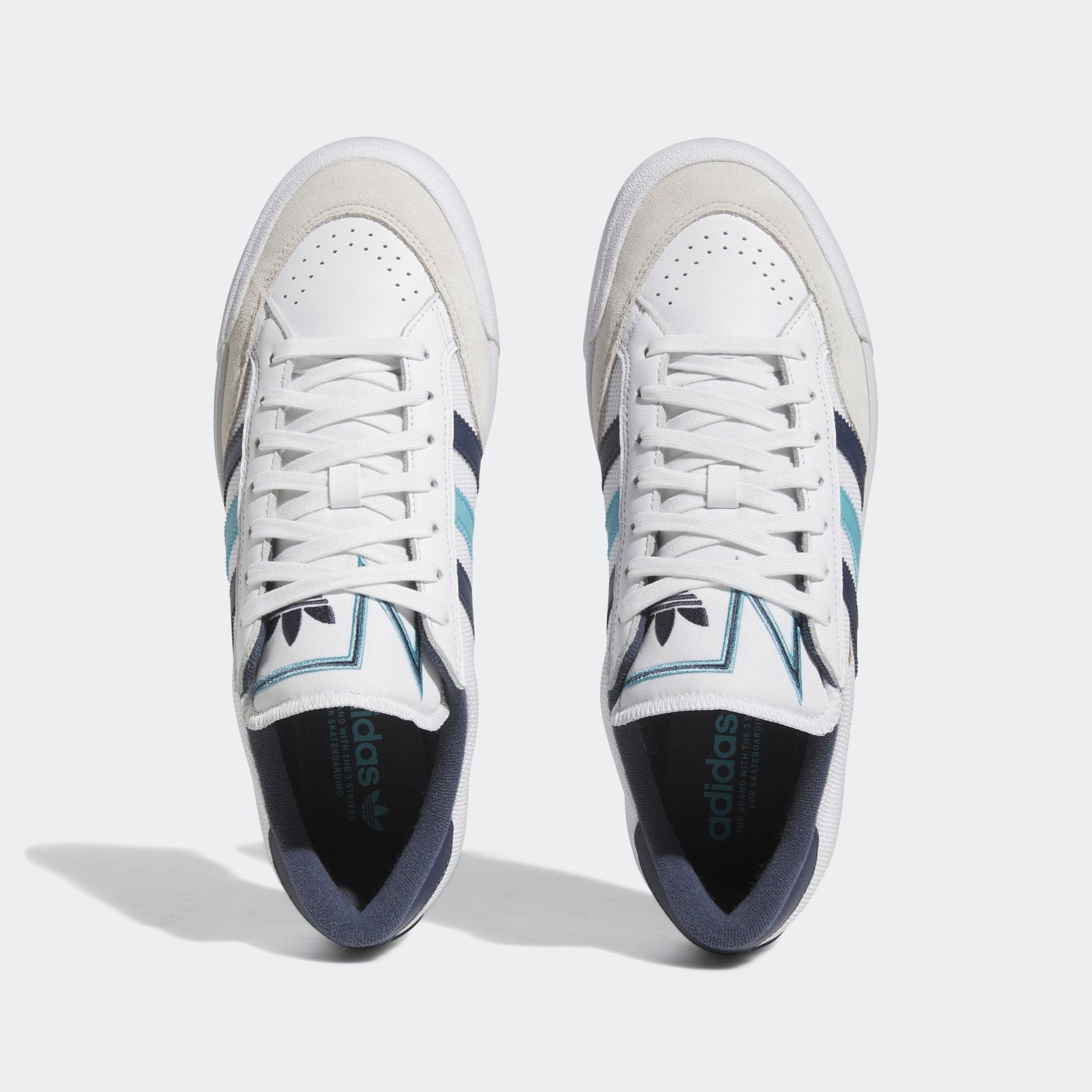 ADIDAS SKATEBOARDING SHOE ADIDAS Adidas Nora - White Blue Shadow Navy