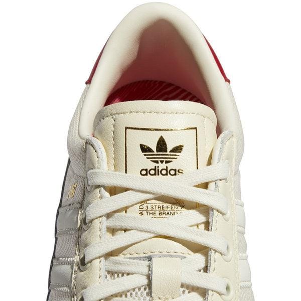 ADIDAS SKATEBOARDING SHOE ADIDAS Adidas Puig Indoor - Cream Scarlet