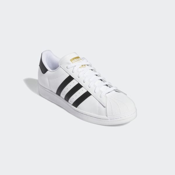 ADIDAS SKATEBOARDING SHOE ADIDAS Adidas Superstar ADV - White Black Gold