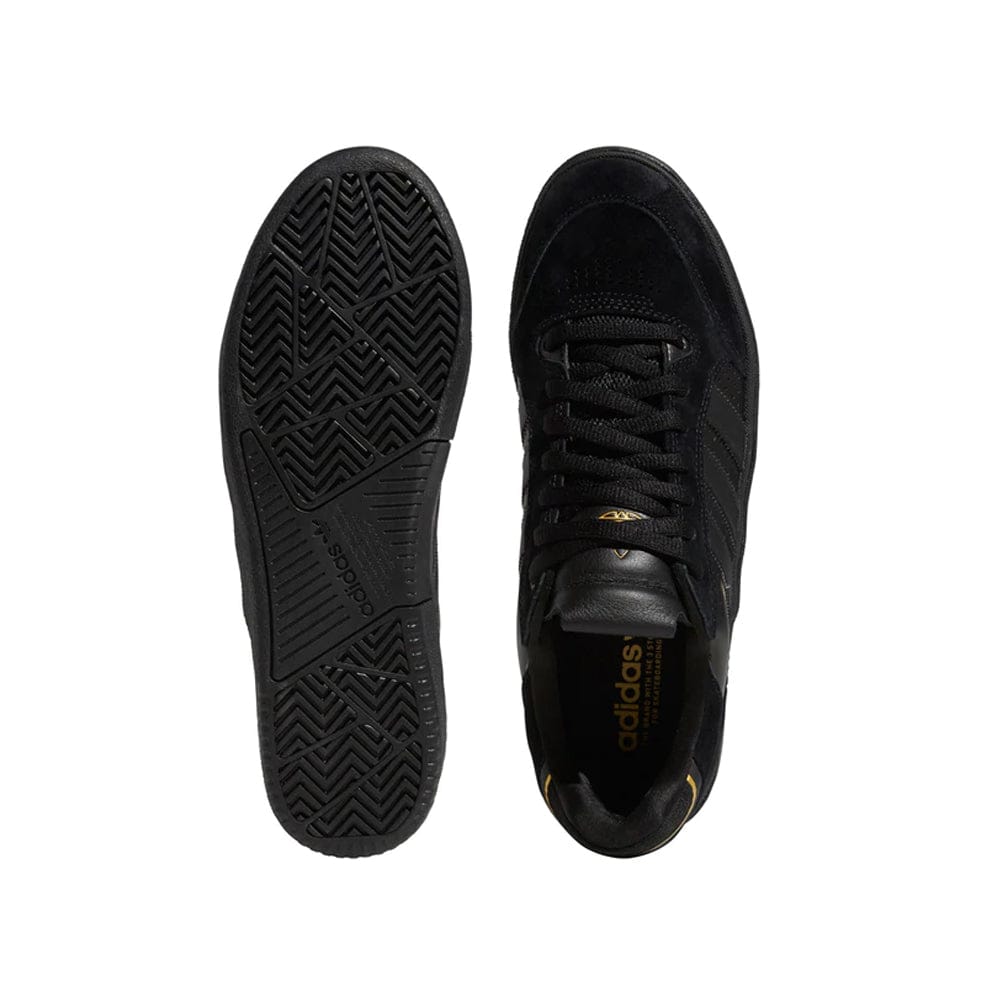 ADIDAS SKATEBOARDING SHOE ADIDAS Adidas Tyshawn Low Pro - Core Black Gold