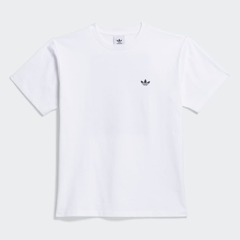 ADIDAS SKATEBOARDING T-SHIRT Adidas Zander Photo Tee - White