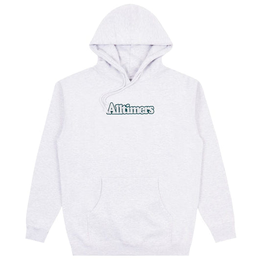 ALLTIMERS HOODIE ALLTIMERS BROADWAY EMBROIDERED HOODIE - HEATHER GREY