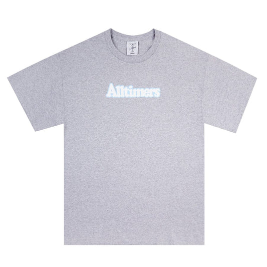 ALLTIMERS T-SHIRT ALLTIMERS BROADWAY TEE - GREY LIGHT BLUE