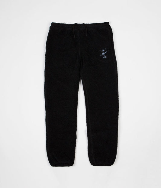ALLTIMERS PANTS M ALLTIMERS COUSINS FLEECE SWEATPANTS - BLACK
