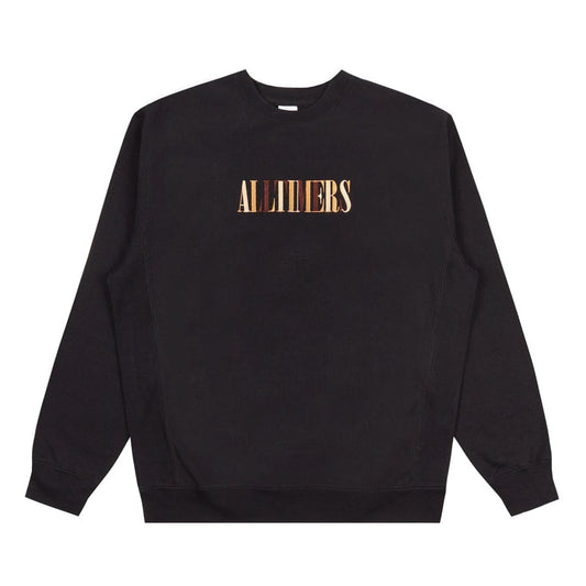 ALLTIMERS CREWNECK ALLTIMERS MIDTOWN HEAVYWEIGHT CREWNECK - BLACK