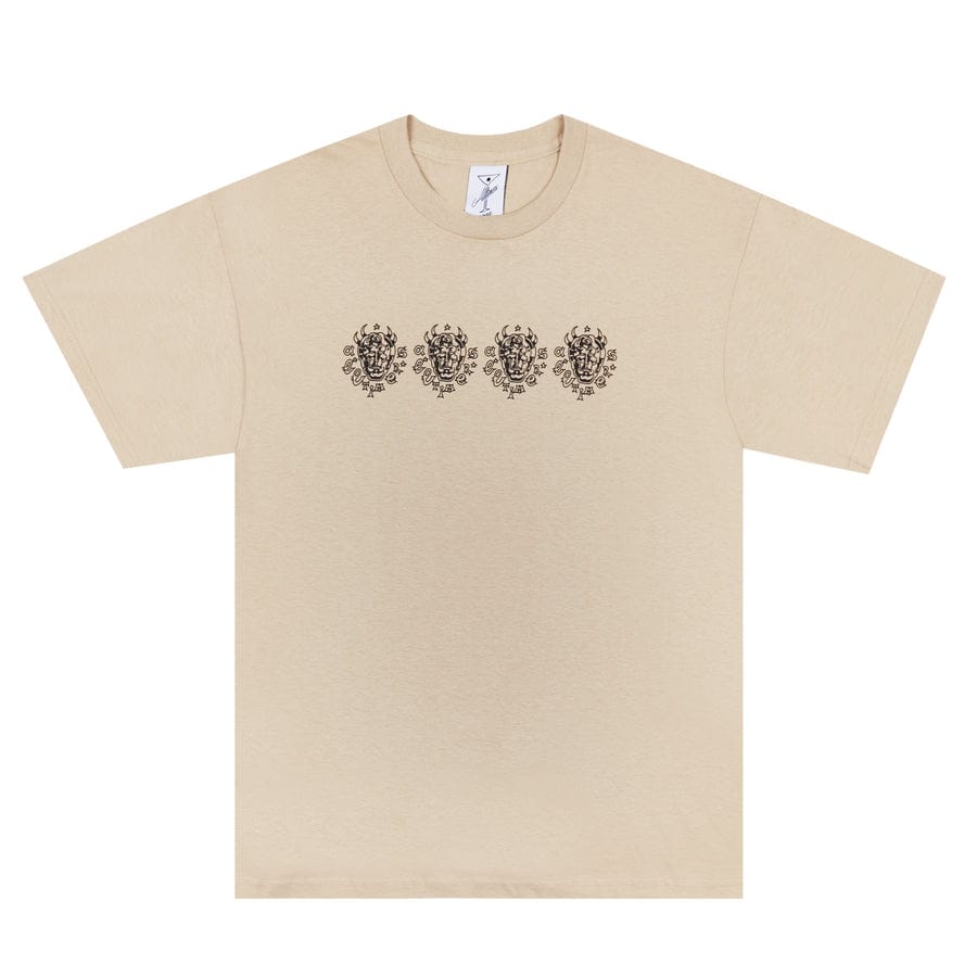 ALLTIMERS T-SHIRT ALLTIMERS THE MASK TEE - SAND