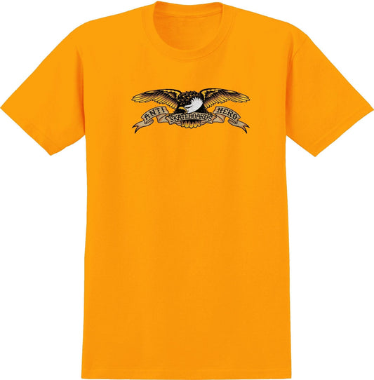 ANTI-HERO T-SHIRT ANTI-HERO EAGLE TEE - GOLD MULTI