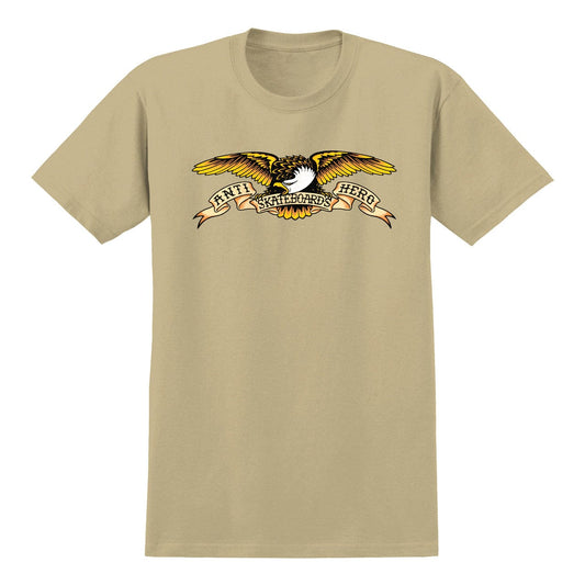 ANTI-HERO T-SHIRT ANTI-HERO EAGLE TEE - SAND BROWN