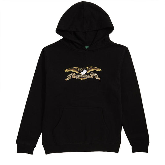 ANTI-HERO YOUTH HOODIE ANTI-HERO EAGLE YOUTH HOODIE - BLACK