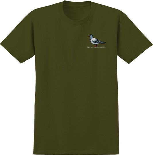 ANTI-HERO T-SHIRT S ANTI-HERO LIL PIGEON TEE - MILITARY GREEN