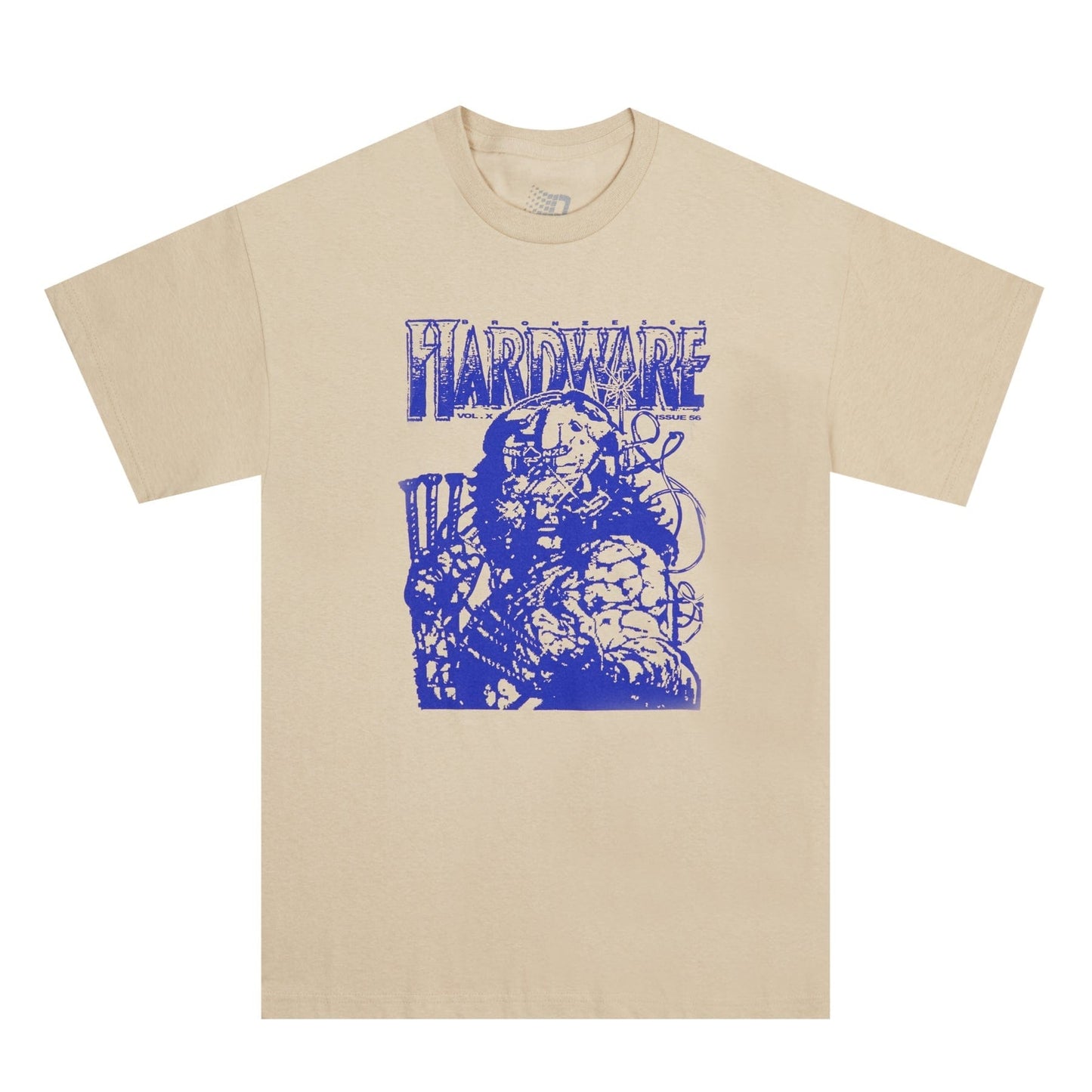 BRONZE T-SHIRT M BRONZE 56K BRONZERKER TEE - SAND