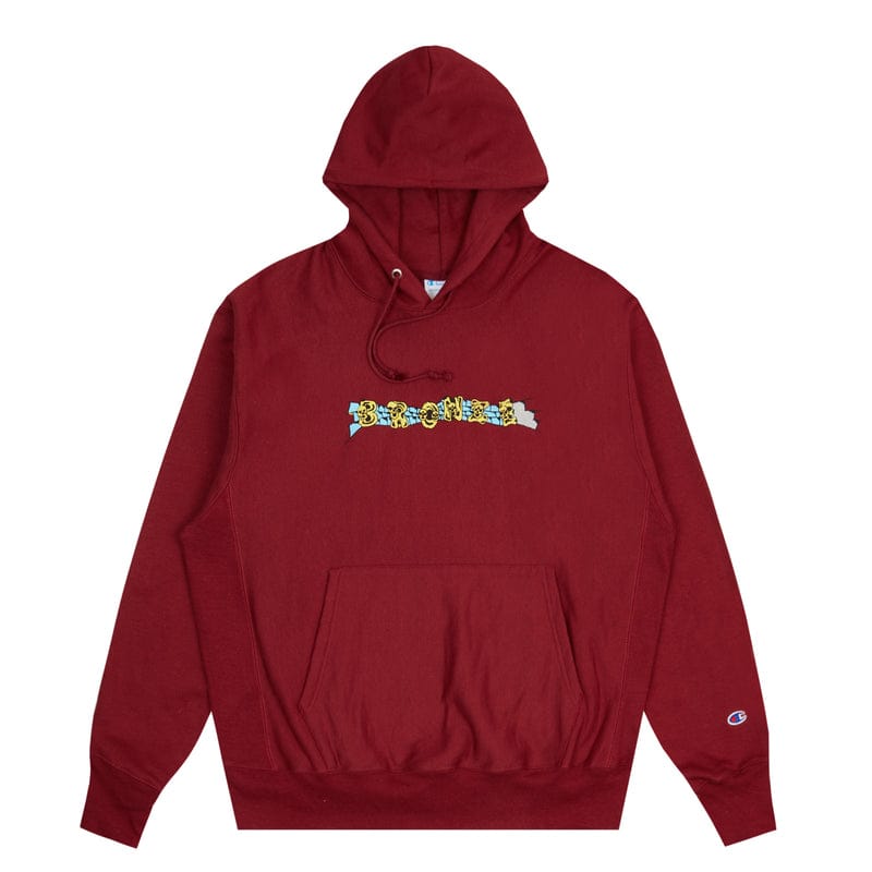 BRONZE HOODIE BRONZE 56K SKULLZ HOODIE - CARDINAL