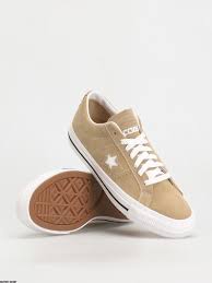CONVERSE SKATEBOARDING SHOE CONVERSE CONVERSE CONS ONE STAR PRO - NOMAD KHAKI WHITE