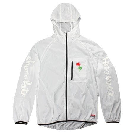 CONVERSE SKATEBOARDING JACKET L CONVERSE X CHOCOLATE  JACKET - WHITE