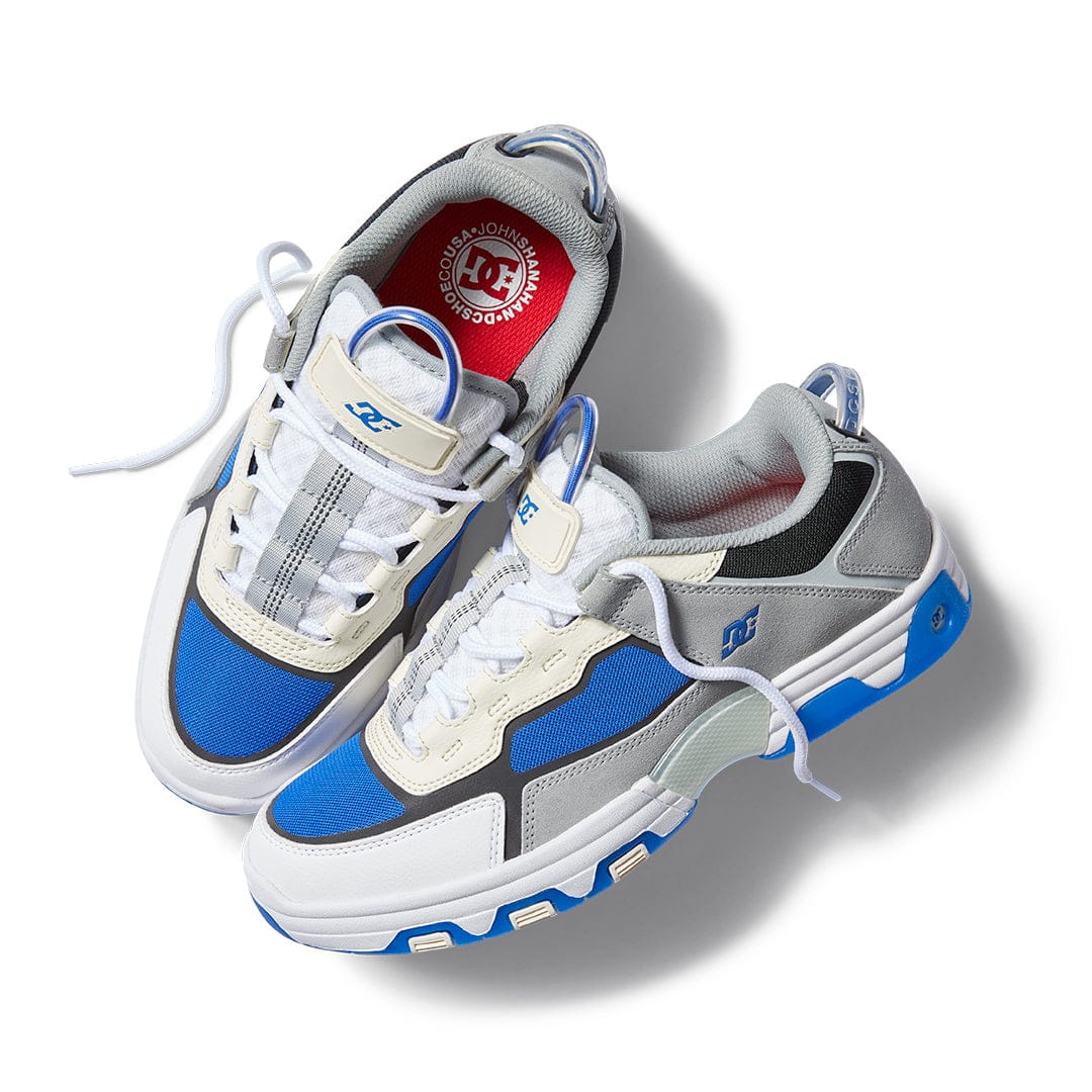 DC　metric　shanahanz　スケシュー　メンズ　27,5 DC Metric S - (Shanahan) Gray White Blue – Holistic Skateshop