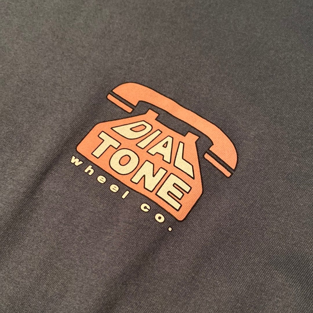 DIAL TONE T-SHIRT S DIAL TONE WHEEL CO TEE - NAVY