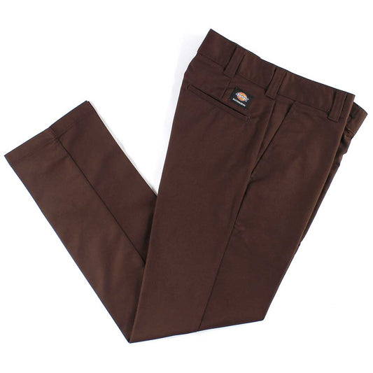 DICKIES PANTS Dickies Skateboarding Slim Fit Pants - Chocolate Brown