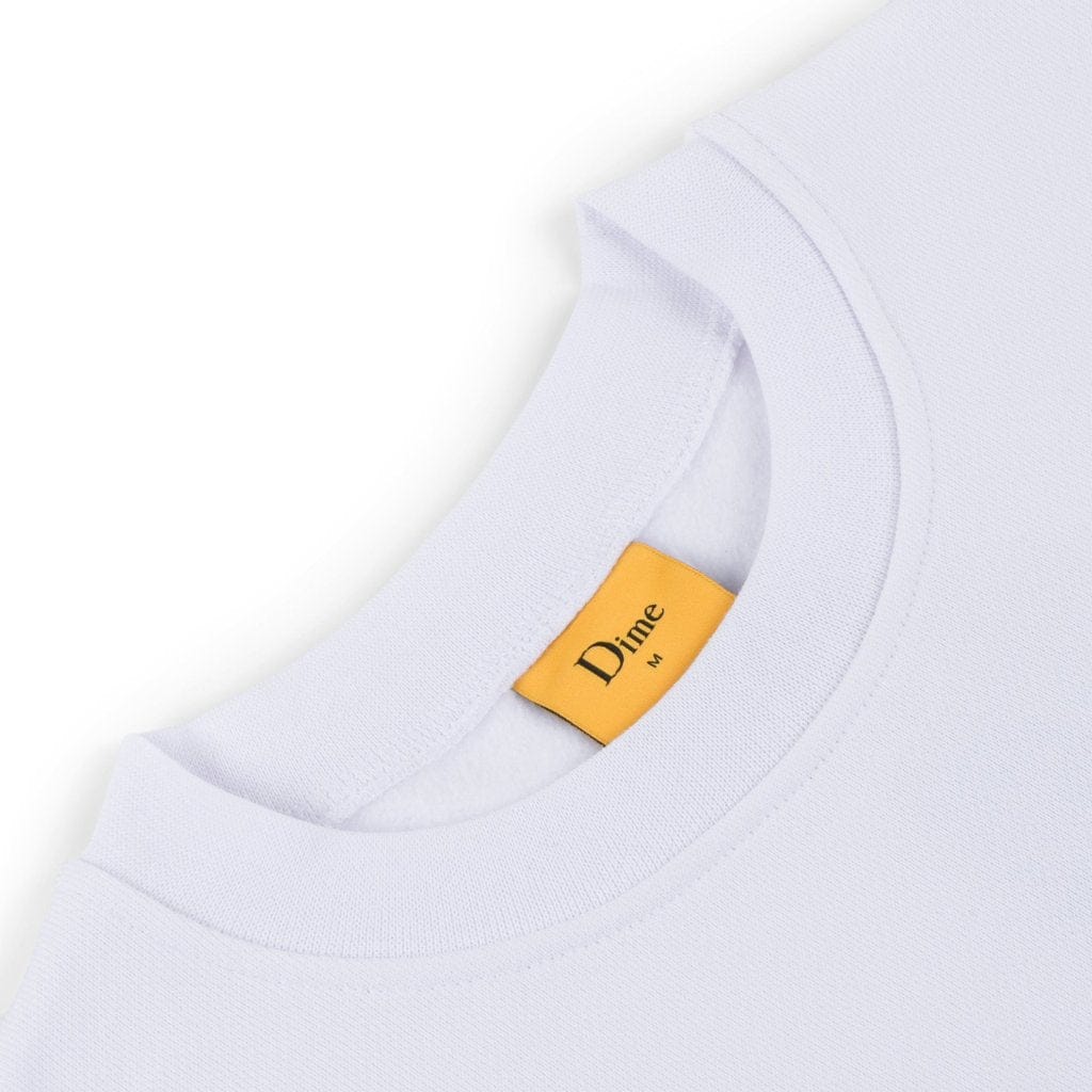 DIME CLASSIC SMALL LOGO CREWNECK - ASH GRAY – Holistic Skateshop