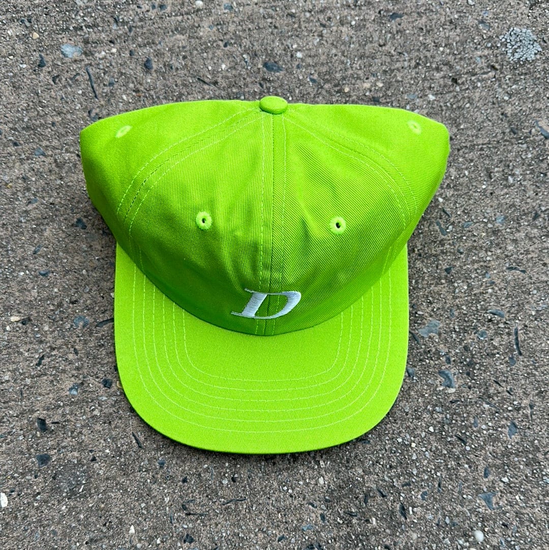 DIME MTL HAT Dime D Logo Hat - Lime Green