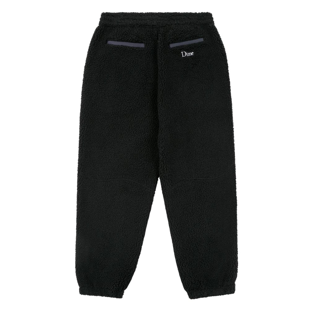 DIME MTL PANTS L DIME SHERPA DENIM PANTS - BLACK