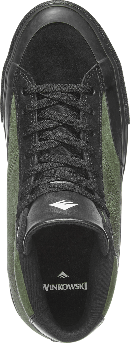 EMERICA SHOE EMERICA Emerica Omen Hi - (Winkowski) Black Olive