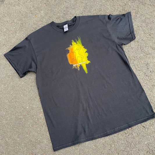 FACE THE CREATOR T-SHIRT Face The Creator A'int No More Runnin Tee - Black