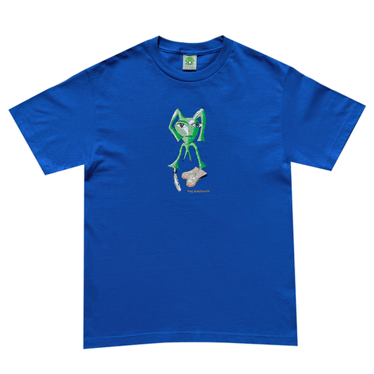 FROG T-SHIRT FROG TOAST TEE - BLUE