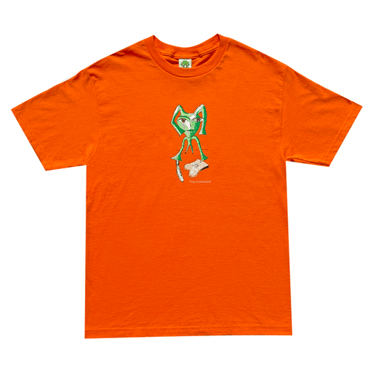 FROG T-SHIRT S FROG TOAST TEE - ORANGE
