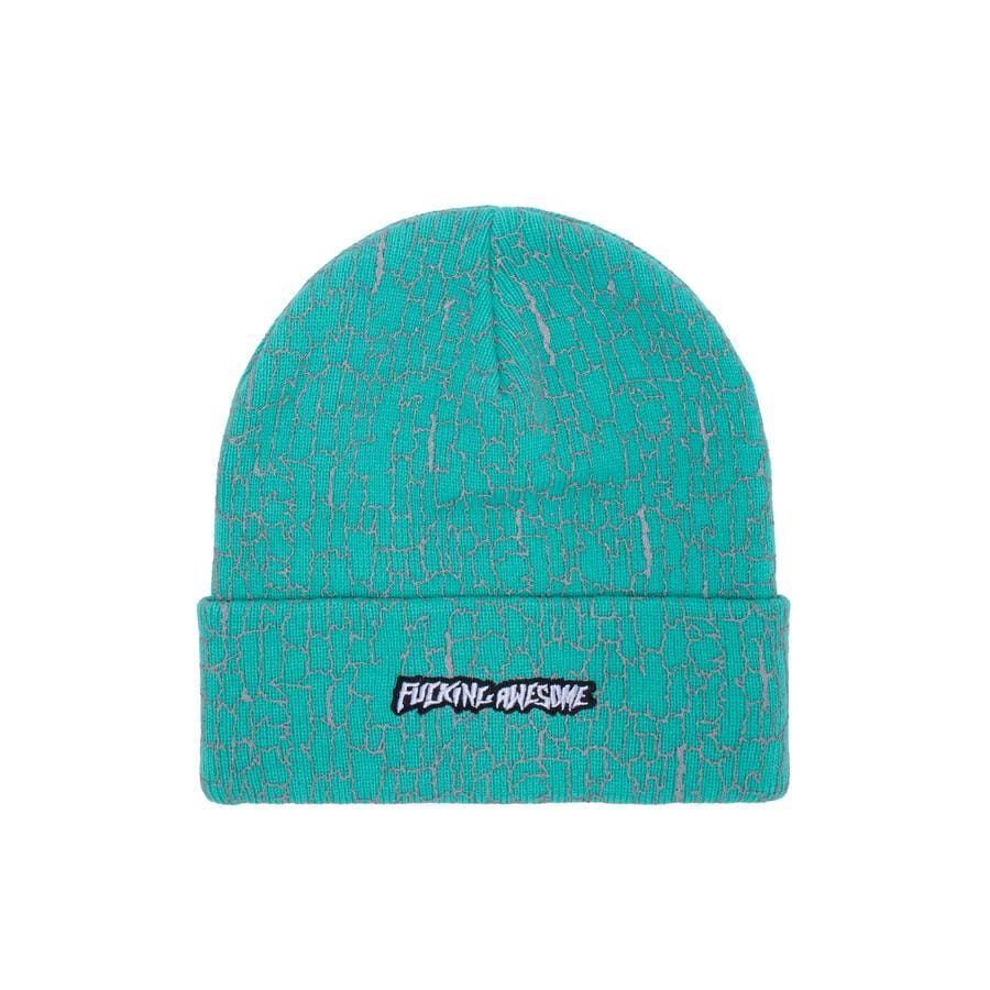 FUCKING AWESOME BEANIE FUCKING AWESOME EVERYDAY CAMO CUFF BEANIE - TURQUOISE