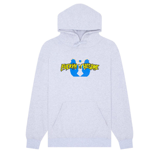 FUCKING AWESOME HOODIE FUCKING AWESOME HIGH GROUND HOODIE - HEATHER GREY