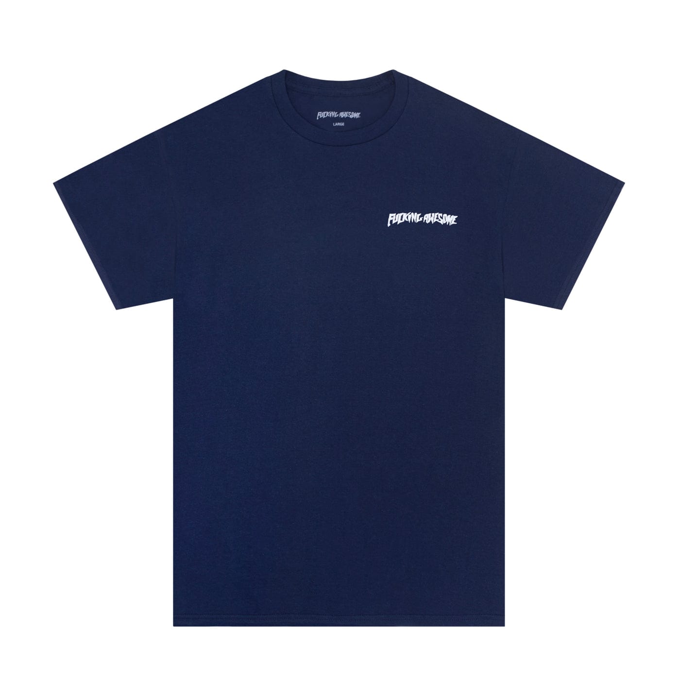 FUCKING AWESOME T-SHIRT FUCKING AWESOME STORE COLLAGE TEE - NAVY