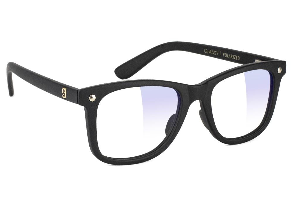GLASSY SUNGLASSES GLASSY MIKEMO PREMIUM GAMER SUNGLASSES - MATTE BLACK CLEAR
