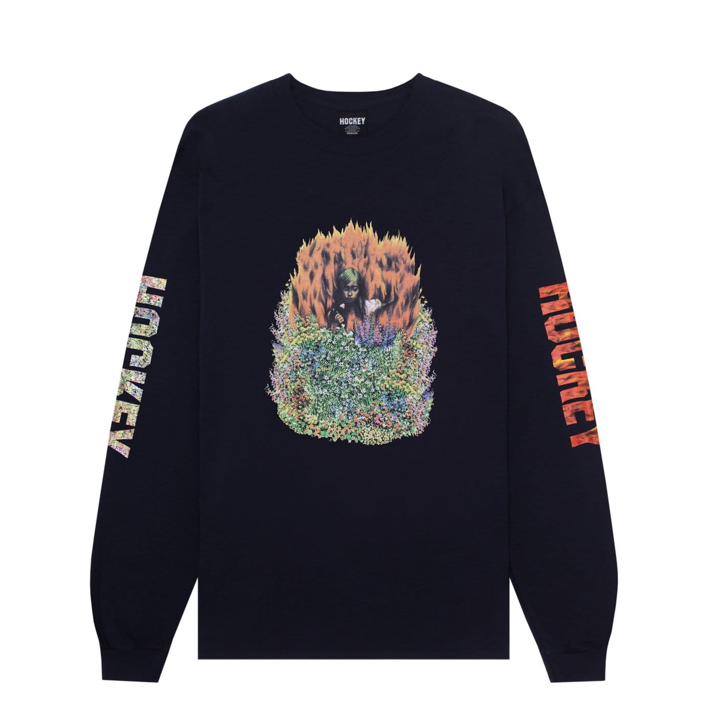 HOCKEY LONGSLEEVE TEE S HOCKEY ARIA L/S TEE - BLACK