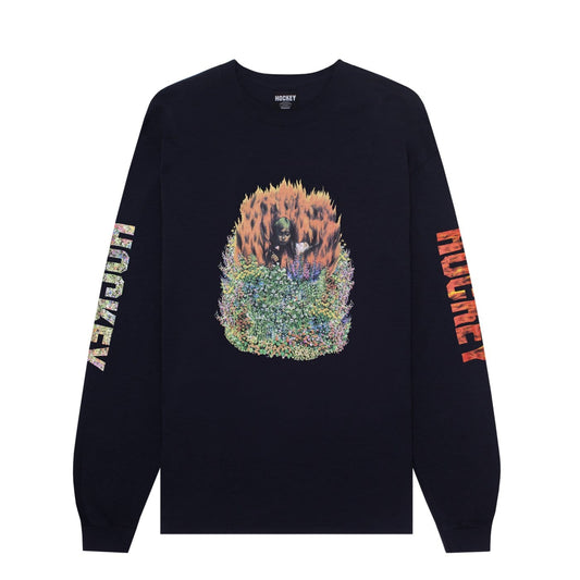 HOCKEY LONGSLEEVE TEE S HOCKEY ARIA L/S TEE - BLACK