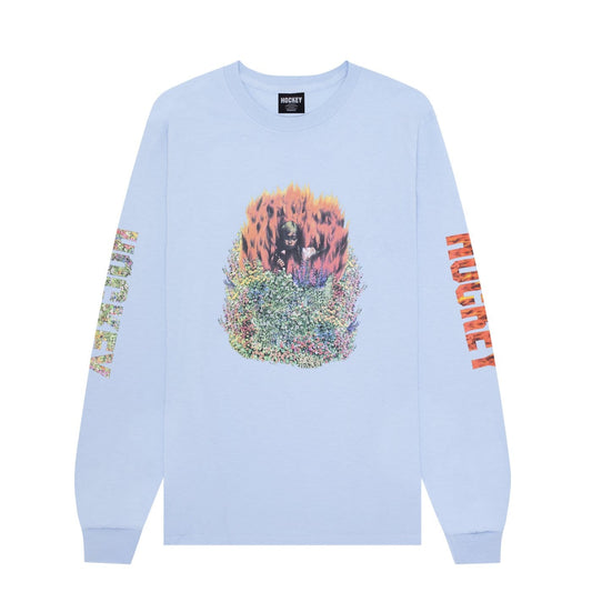 HOCKEY LONGSLEEVE TEE S HOCKEY ARIA L/S TEE - CAROLINA BLUE