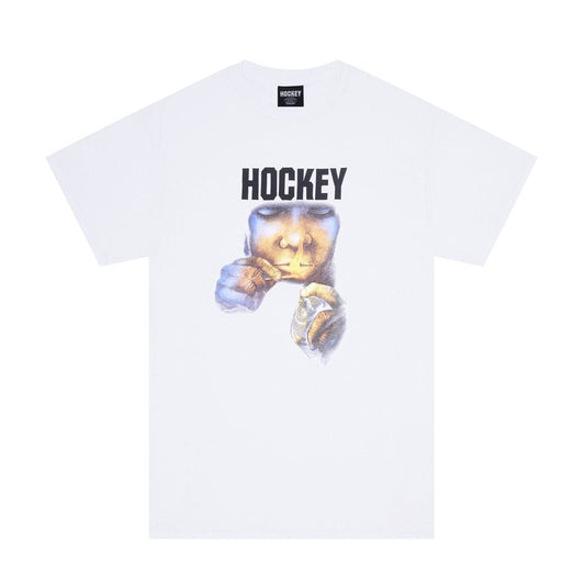 HOCKEY T-SHIRT M HOCKEY INSTRUCTIONS TEE - WHITE