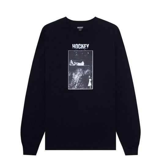 HOCKEY LONGSLEEVE TEE L HOCKEY LITTLE ROCK L/S TEE - BLACK GLOW