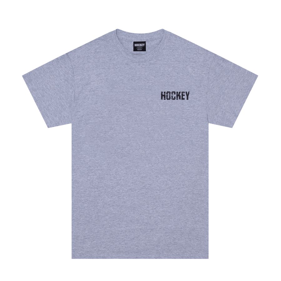 HOCKEY T-SHIRT L HOCKEY MERE MORTAL TEE - HEATHER GREY