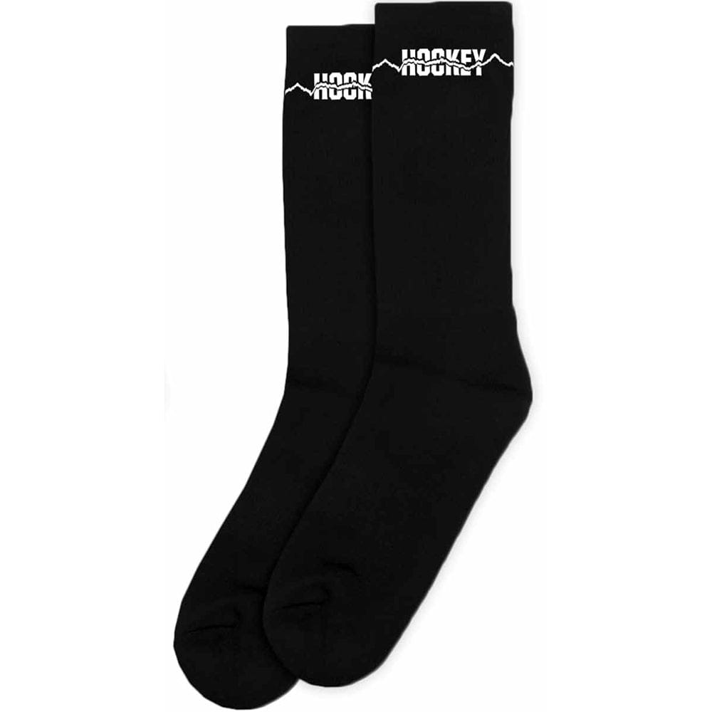 HOCKEY SOCKS BLACK HOCKEY TEAR SOCKS