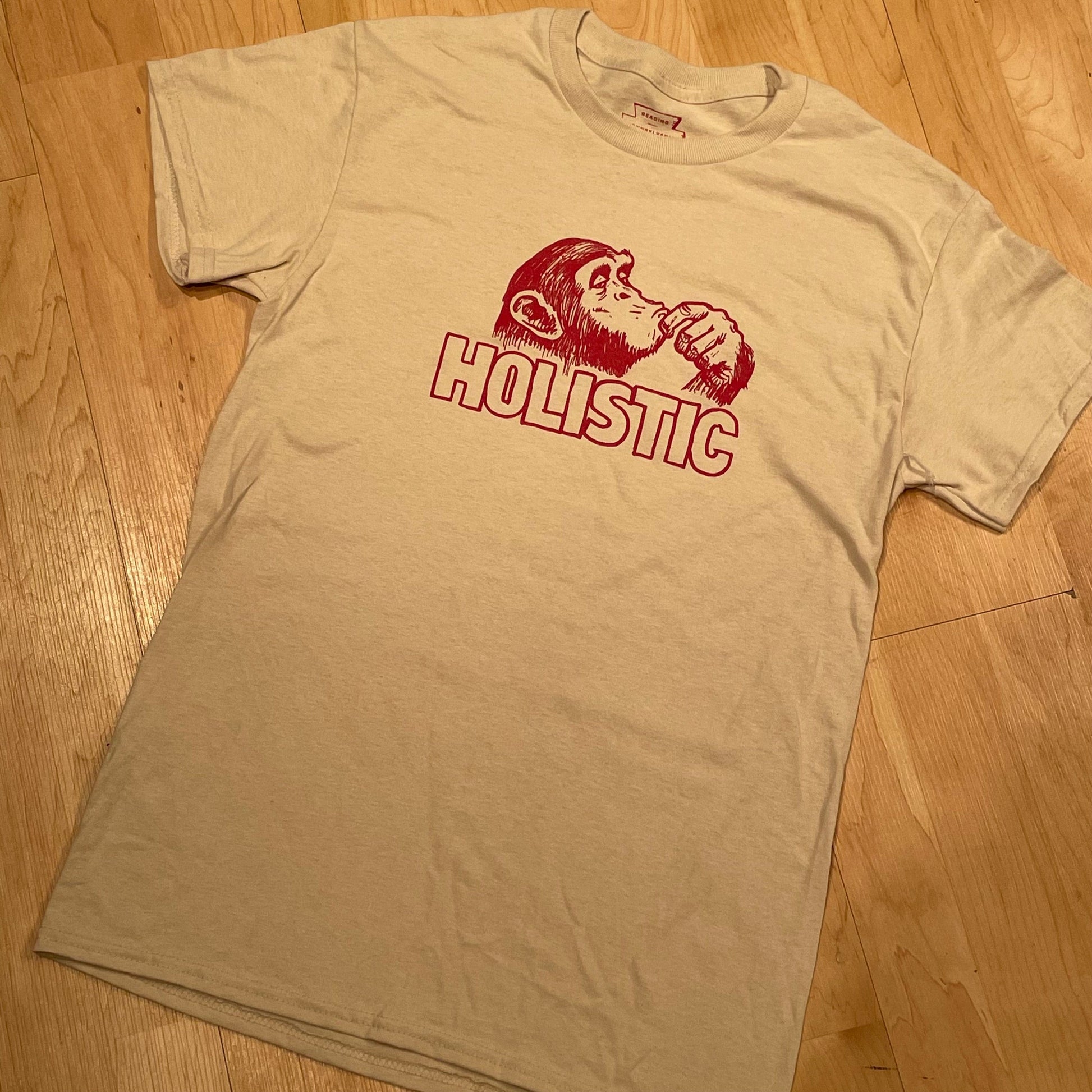 HOLISTIC T-SHIRT S / SAND Holistic Monkey Tee - (Todd Francis)