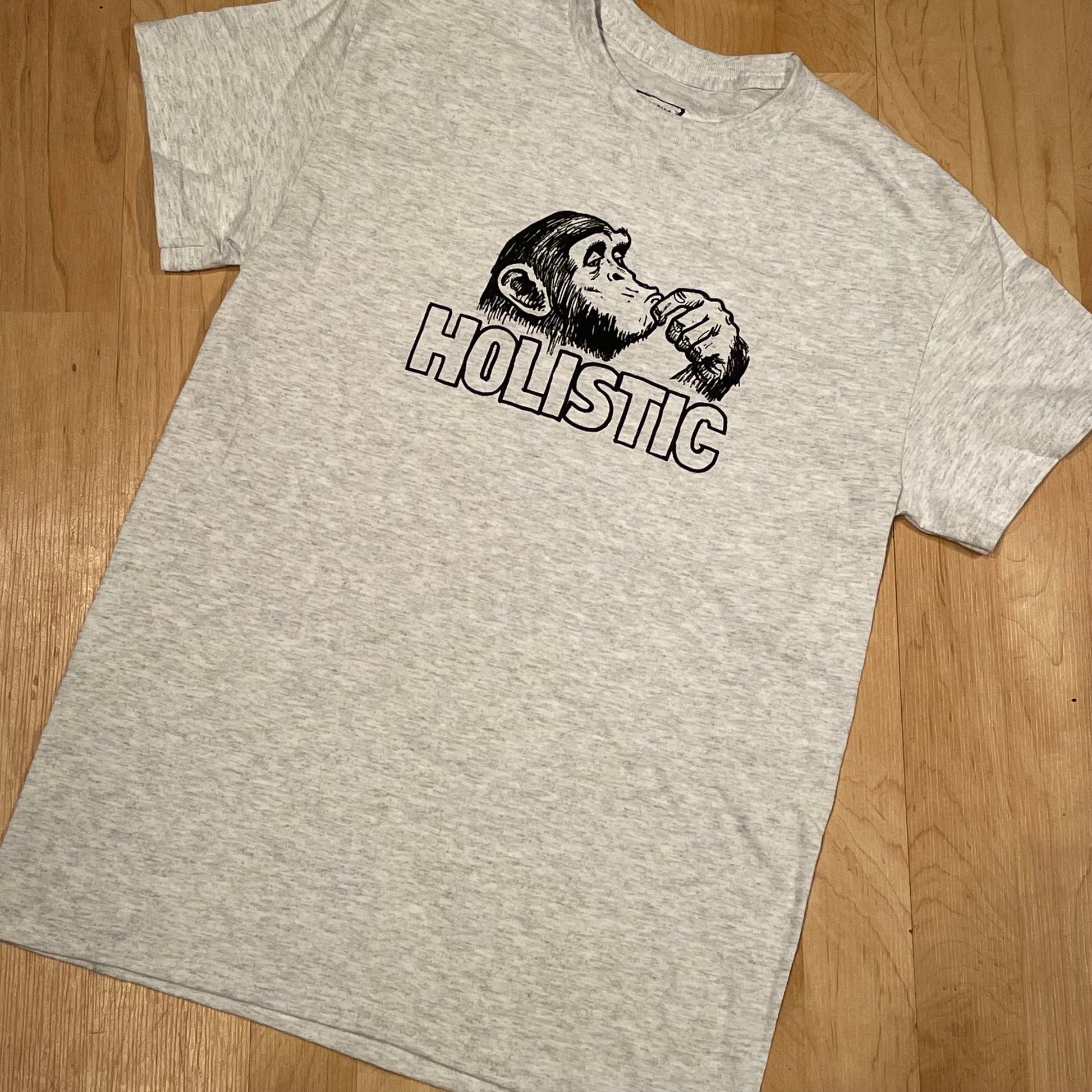 HOLISTIC T-SHIRT S / GREY Holistic Monkey Tee - (Todd Francis)