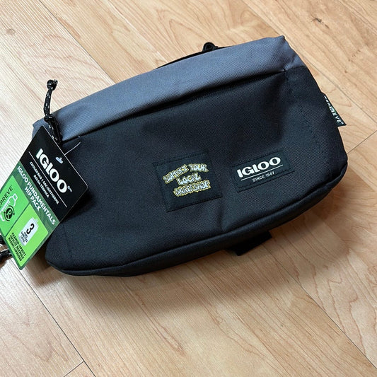 HOLISTIC BAG Holistic Skateshop Day Playmate Fanny Pack - Black