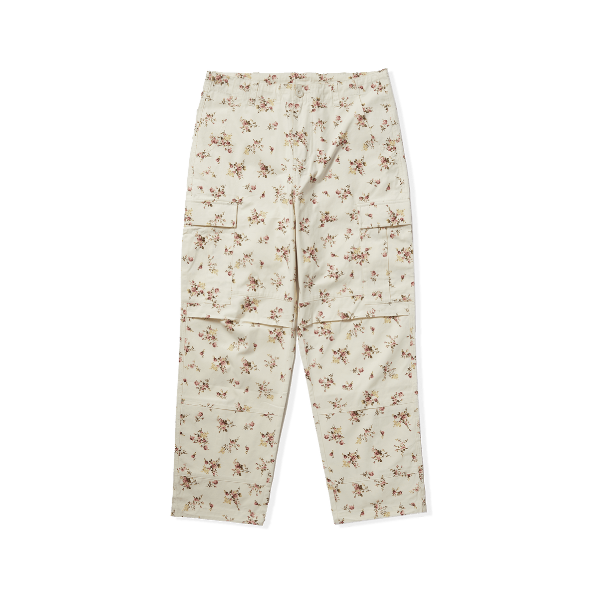 HUF PANTS HUF Utility Cargo Pants - Floral Ivory
