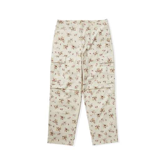 HUF PANTS HUF Utility Cargo Pants - Floral Ivory