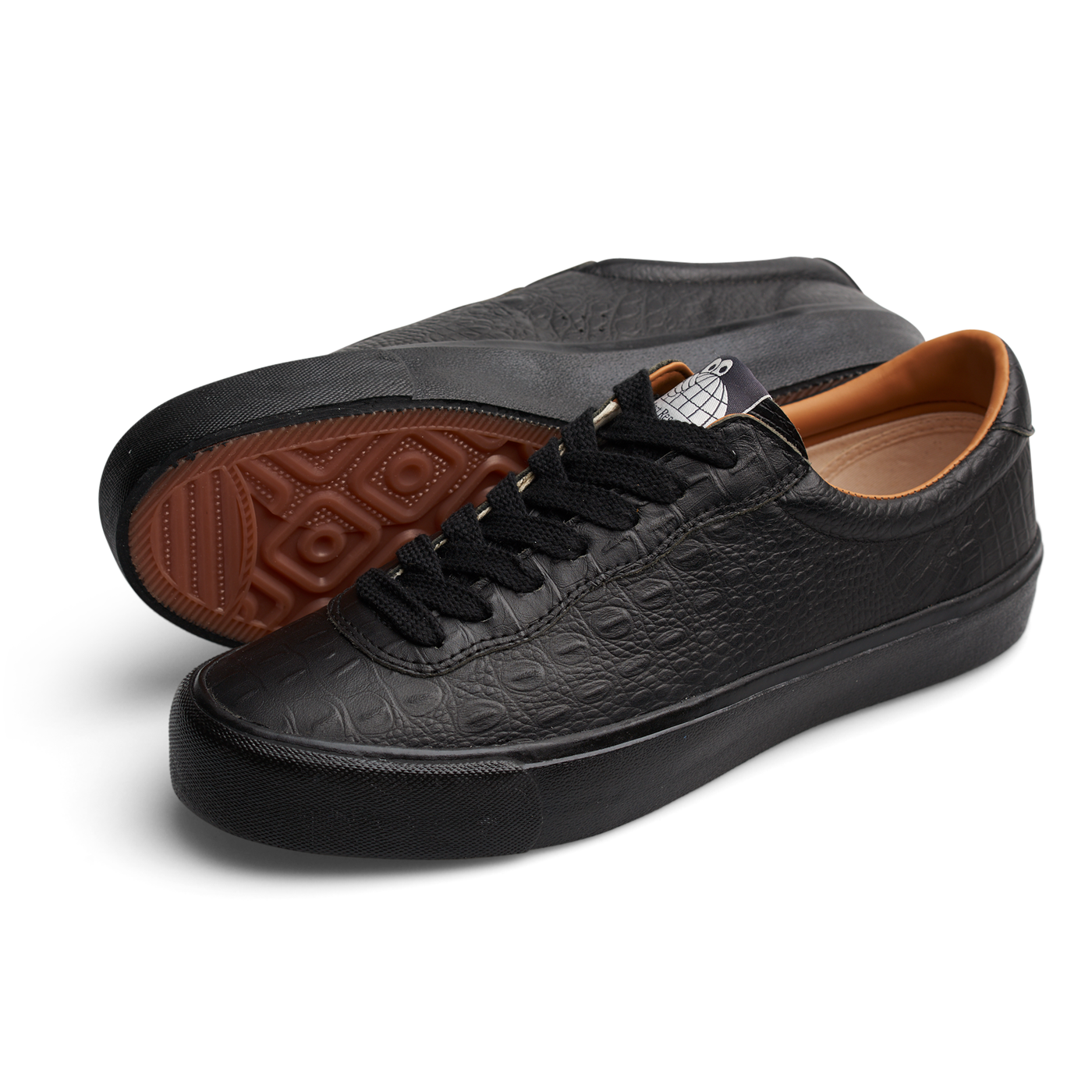 Last Resort AB VM001 Lo - (Crocodile Leather) Black