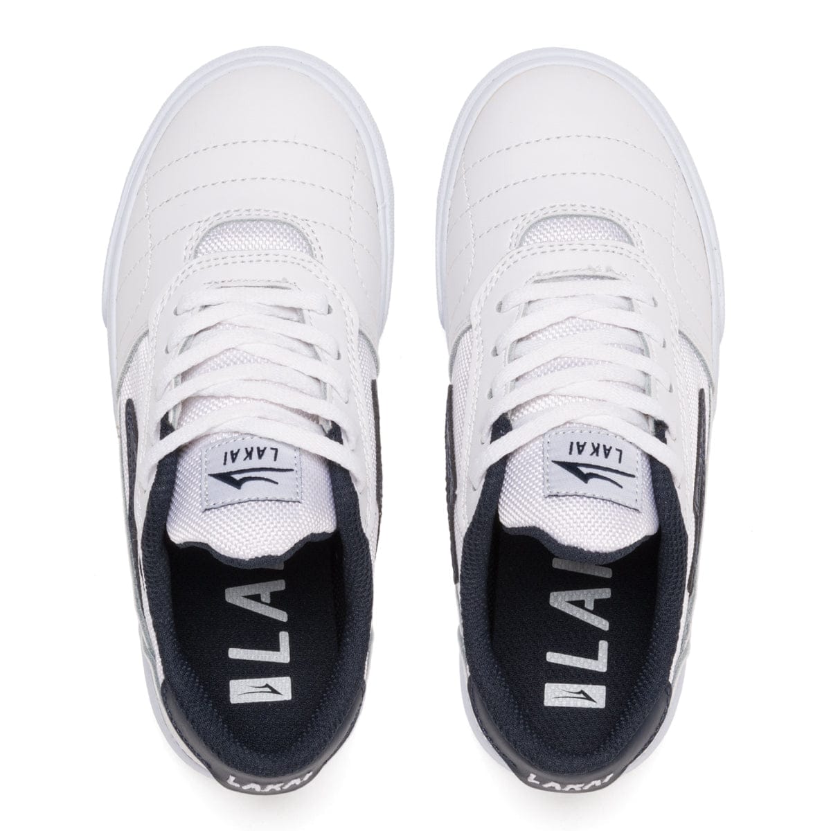 LAKAI SHOE LAKAI 2 Kids LAKAI CAMBRIDGE KIDS - WHITE NAVY