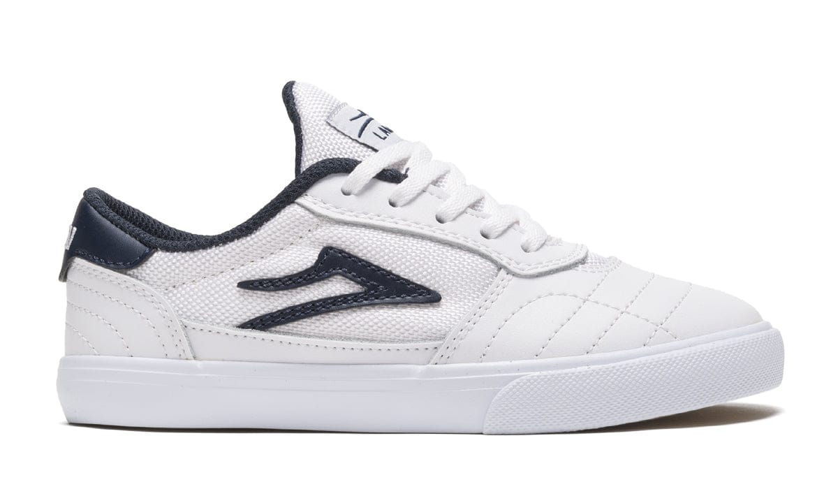 LAKAI SHOE LAKAI 2 Kids LAKAI CAMBRIDGE KIDS - WHITE NAVY