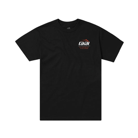 LAKAI T-SHIRT S LAKAI SECRET TEE - BLACK