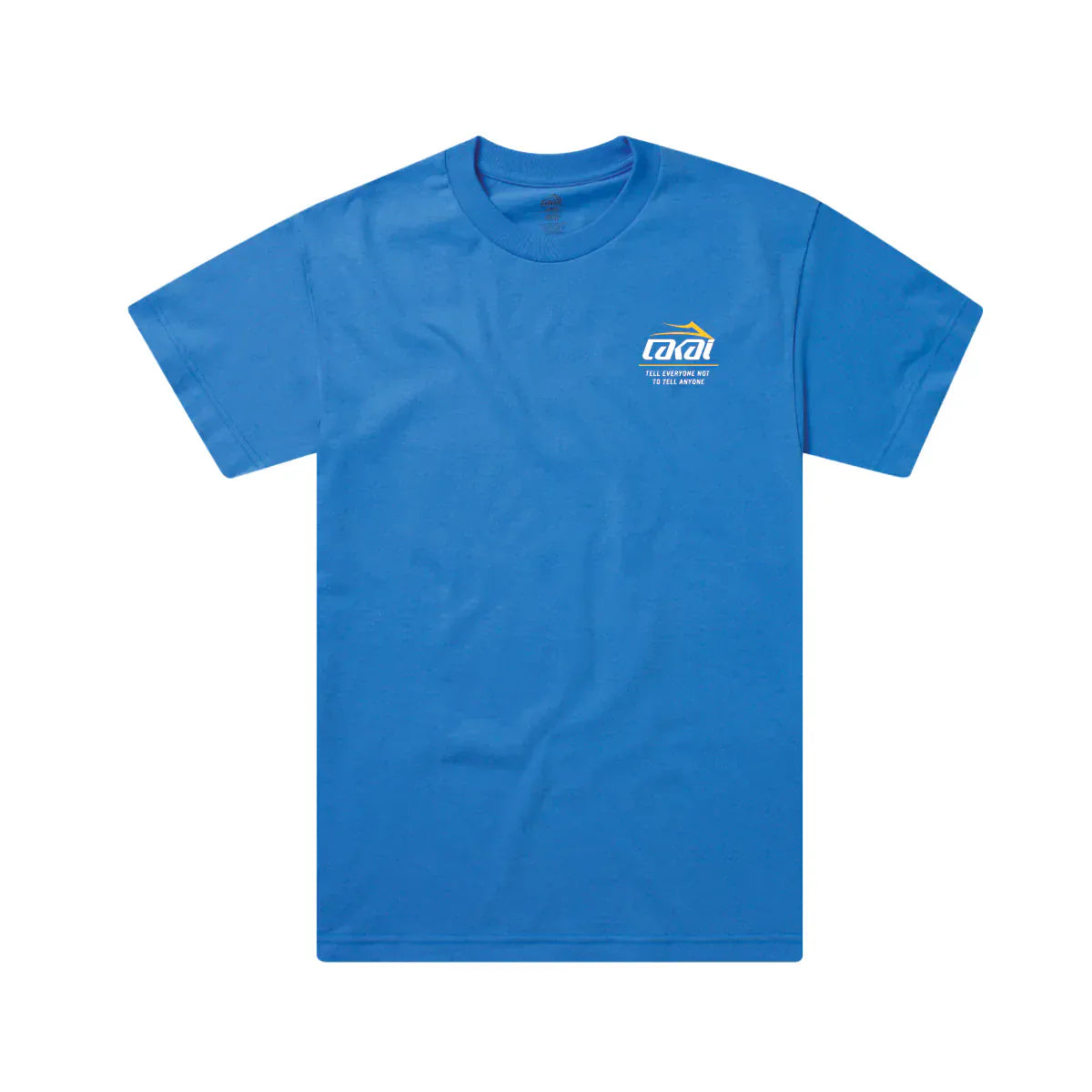LAKAI T-SHIRT S LAKAI SECRET TEE - BLUE